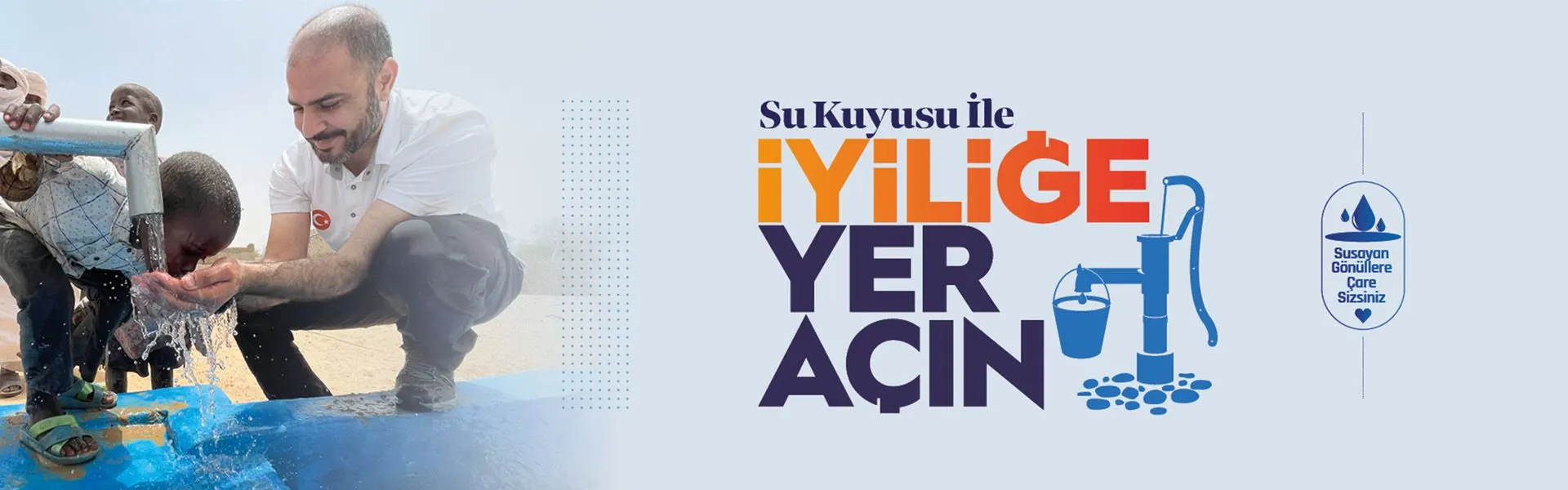 Su kuyusu ile iyiliğe yer açın